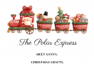The Polar Express Meet Santa