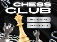 Kids Chess Club Wed. 4:30 pm Grades KG-8