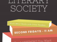 Umatilla Literary Society meets the second Friday at 11 am. No assignments. Read whatever you like.