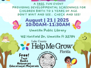 Free screening event from  August 21 from 10 to 11:30 am