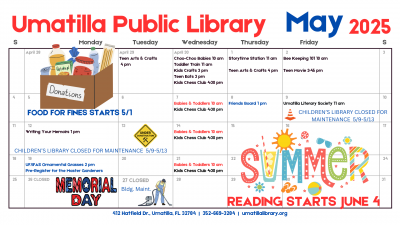 May 2025 Calendar