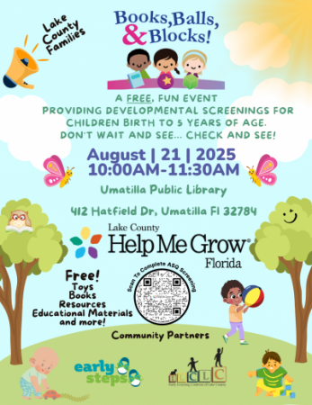 Books Balls & Blocks: a free screening for early childhood